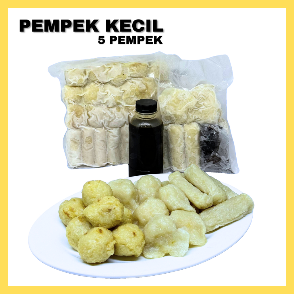 

PEMPEK ASLI PALEMBANG – Paket Tester (5pcs) Frozen + GRATIS Cuko Kental