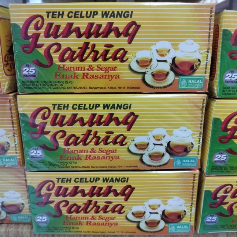 

Teh Celup Wangi Gunung Satria Khas Kalimantan Selatan