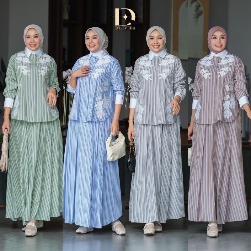 NALA | SET KEMEJA ROK | DLOVERA