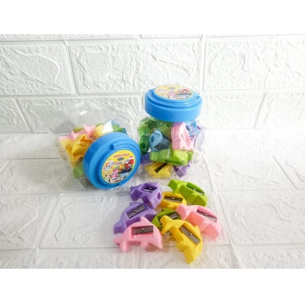 

COD✅ Serutan toples (1 toples isi 24pc)/rautan toples/penyerut/sharpener