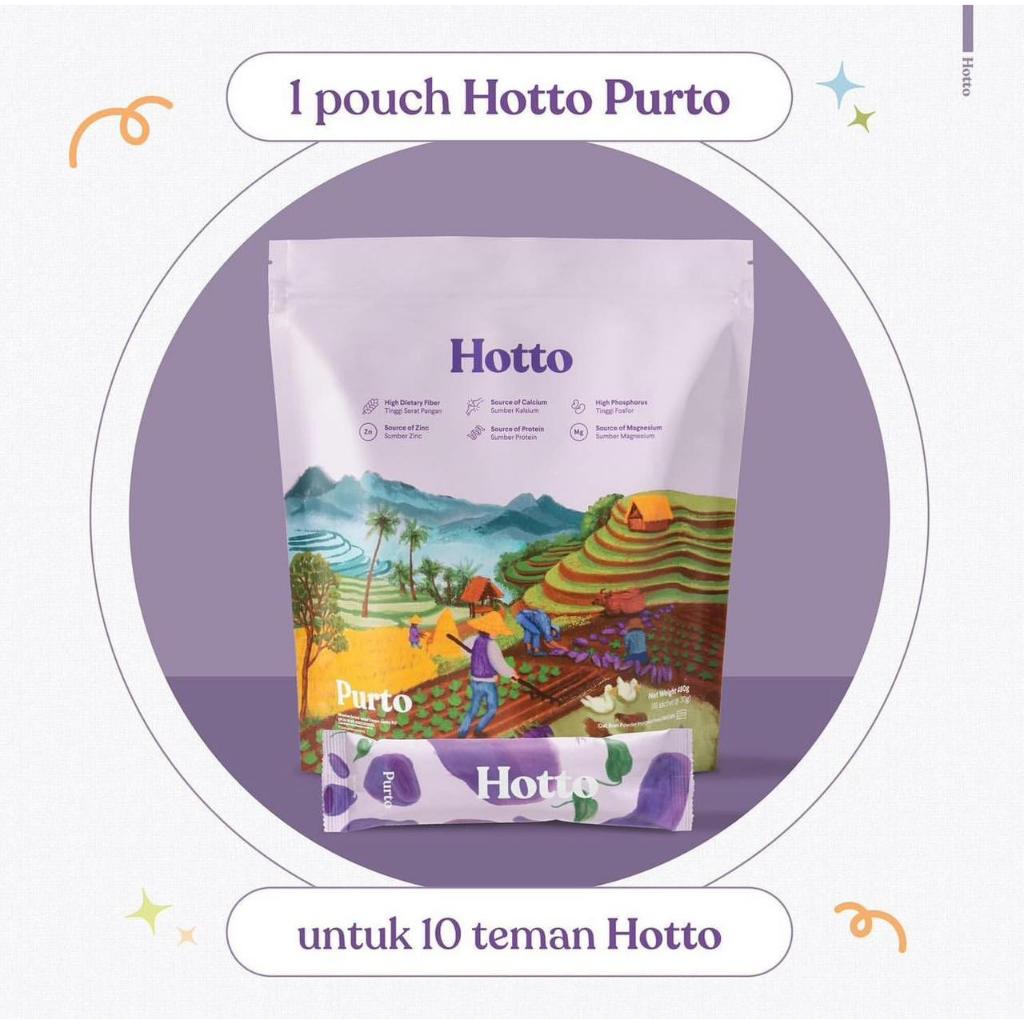 

[8] HOTTO PURTO / HOTTO MAME 100% ORIGINAL 1 POUCH EXP 2026 MULTIGRAIN OAT PURPLE POTATO