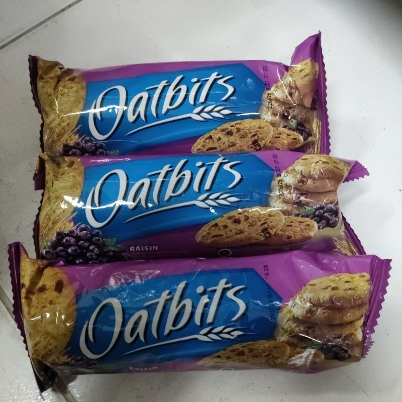 

Oatbits biskuit raisin 110gr