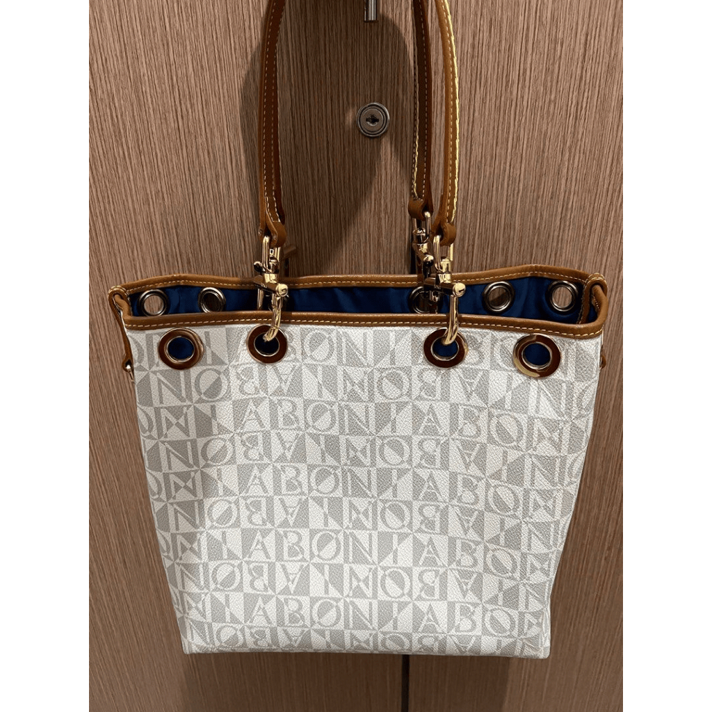 Tas Bonia - Monogram Putih