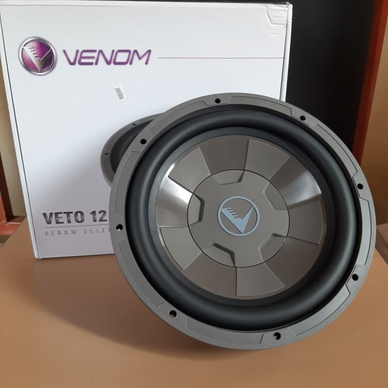 SUBWOOFER VENOM VETO 12 INCH SUB VENOM VETO12 SUBWOOFER 12 INCH VENOM ORIGINAL