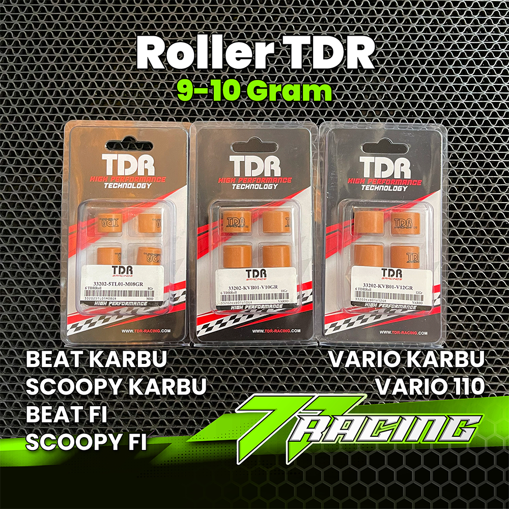ROLLER TDR RACING all variant motor BEAT KARBU-SCOOPY KARBU-VARIO KARBU BEAT FI-ESP-SCOOPY FI-ESP VA