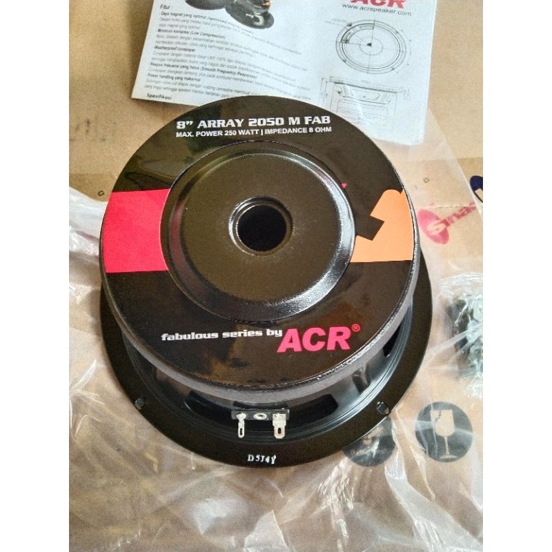 SPEAKER ACR FABULOUS 8" 2050 M