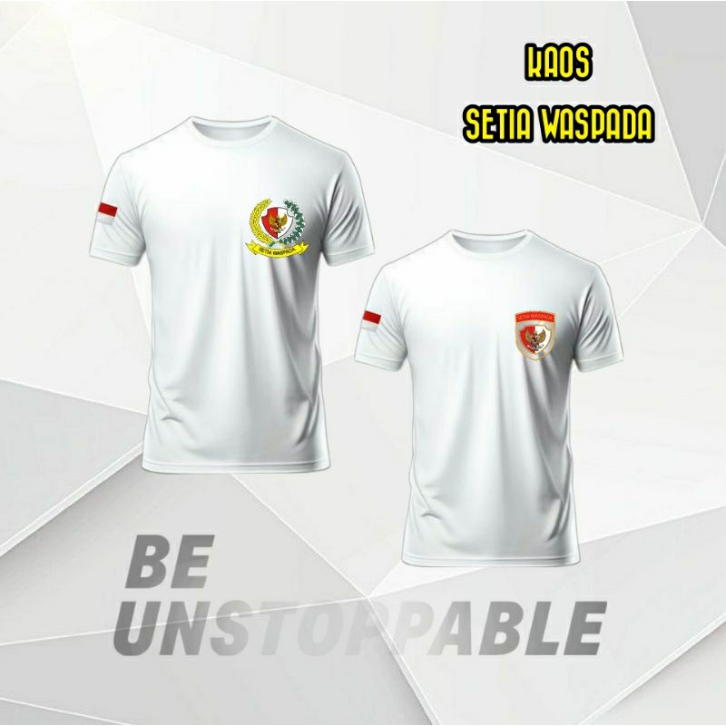 Kaos Paspampres Setia Waspada Logo