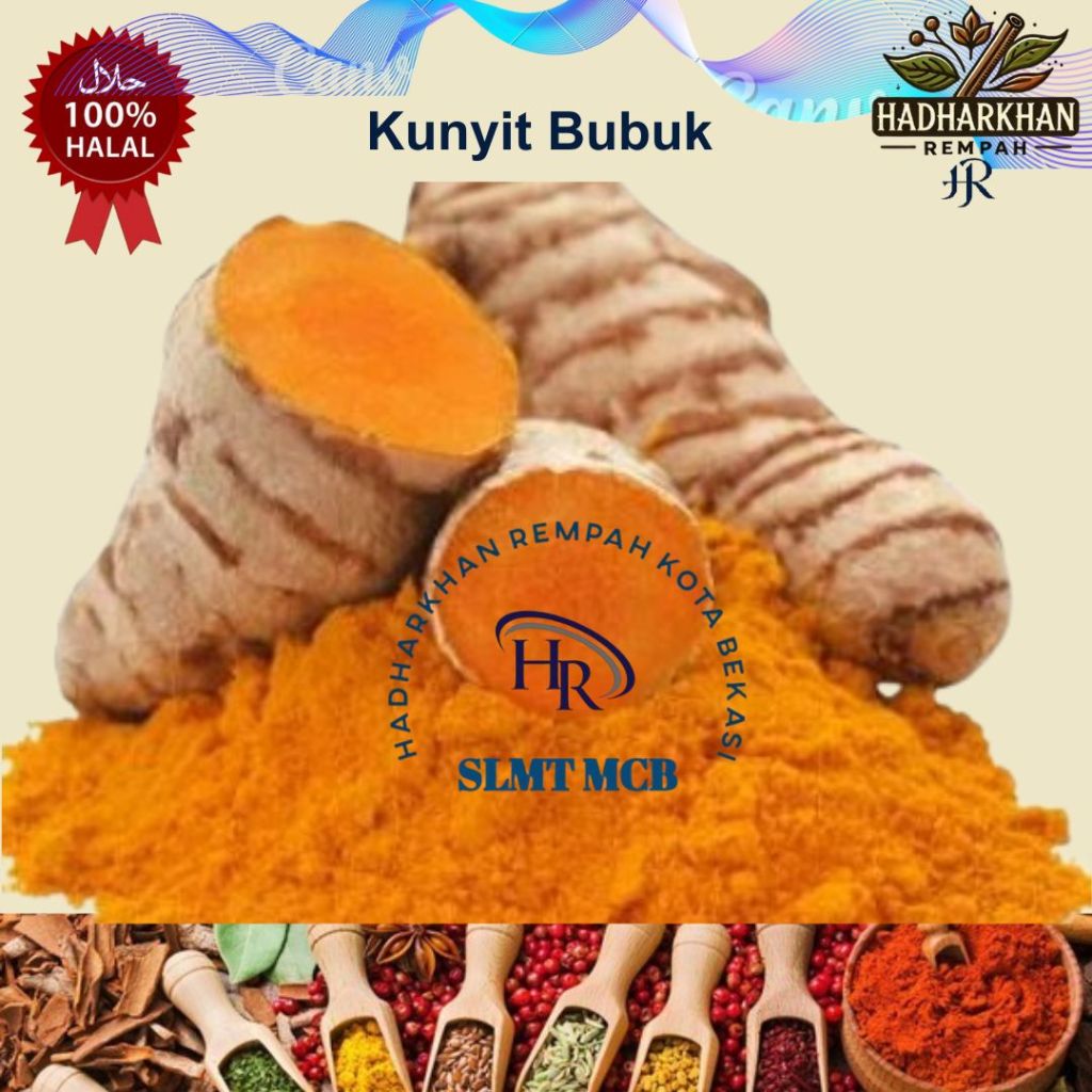 

Kunyit Bubuk/Powder 250 gr Repack