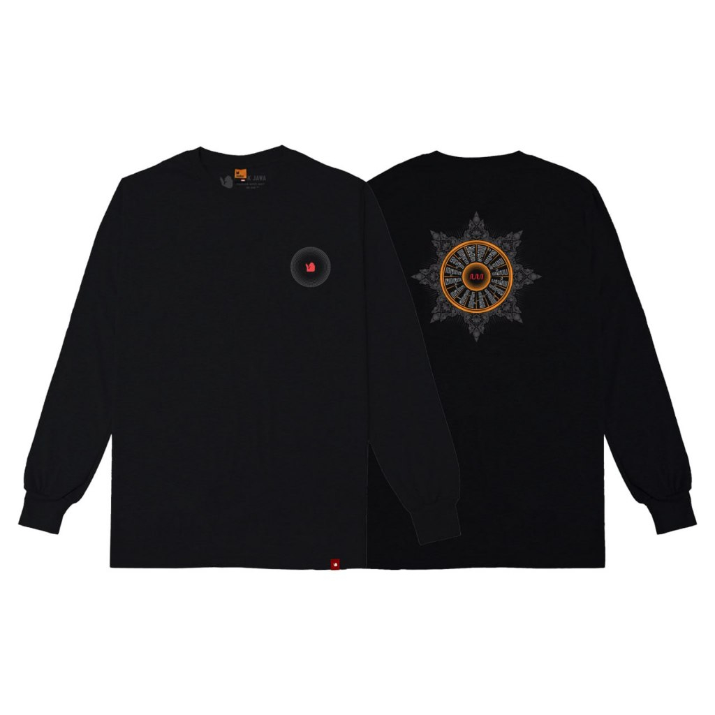 BIJAK JAWA Kaos Keblat Wolu Lengan Panjang