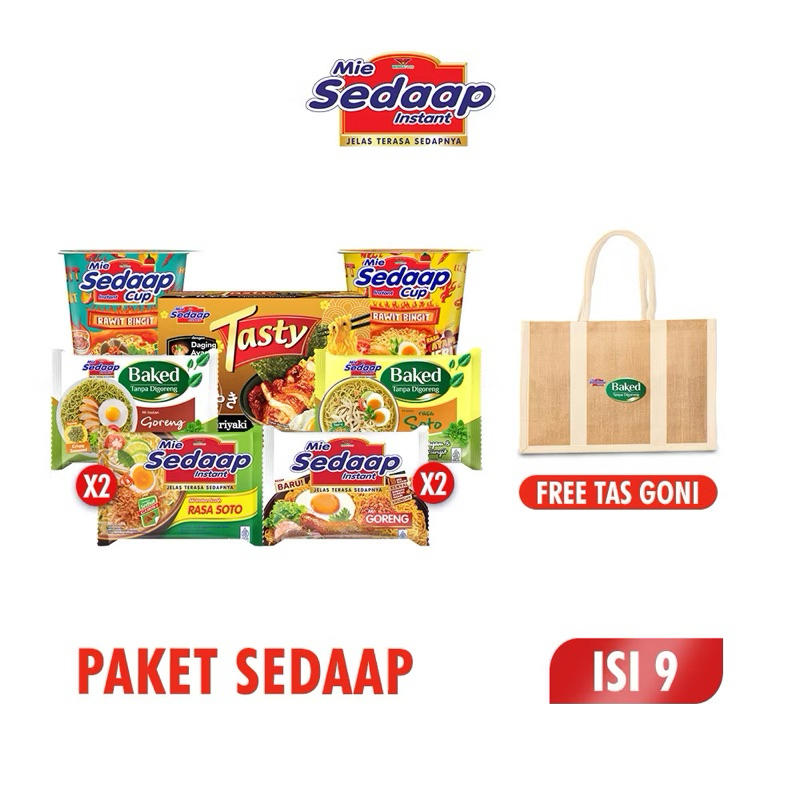 

Paket Sedaap Mie Free Tas