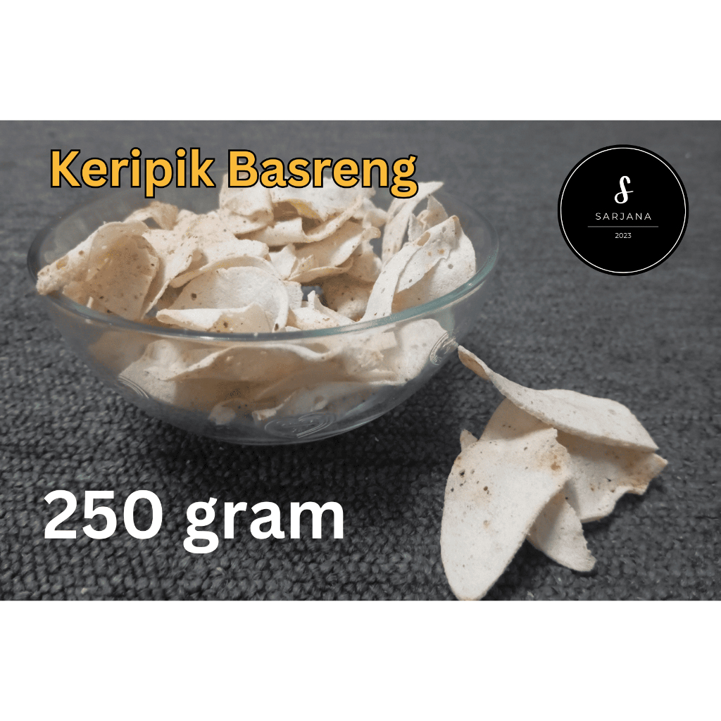 

Keripik Basreng Tipis 250 gram