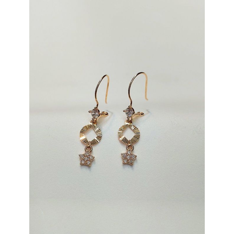 Anting Emas Kait Zircon 1.19 Gram 16K 700 (AH192)