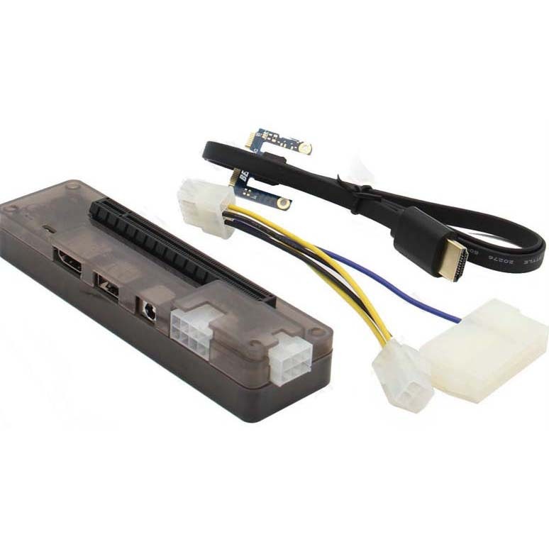Eksternal Laptop Mini PCI-E V8.0 EXP GDC sensasi bermain seperti di PC gaming, performa grafik dapat