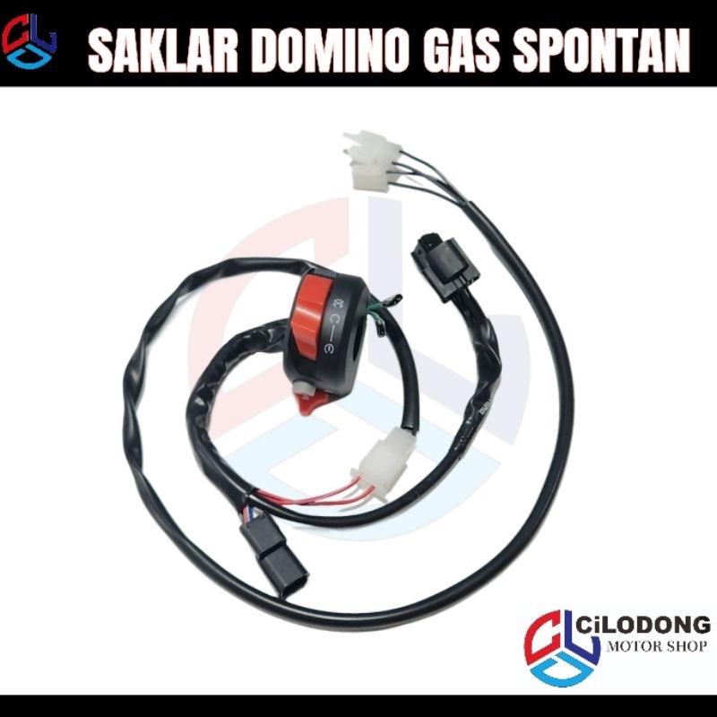 SAKLAR KANAN GAS SPONTAN VARIO 125 / VARIO 150 / VARIO 160 FULL SET CUT OFF