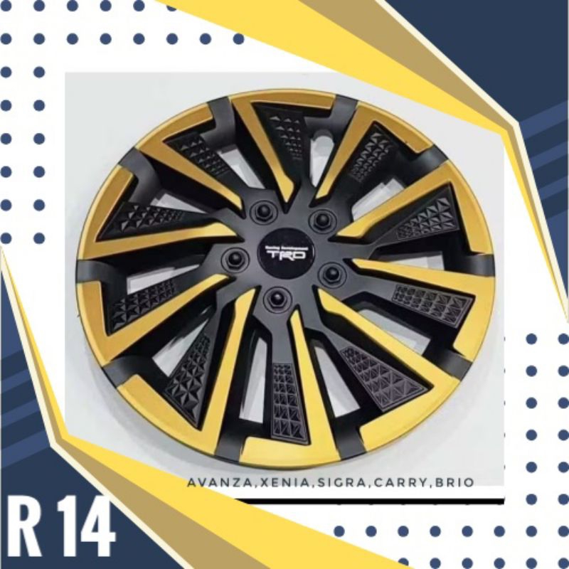 DOP RING 14 gold 4pcs/dop ring 14/dop avanza/dop sigra/dop carry