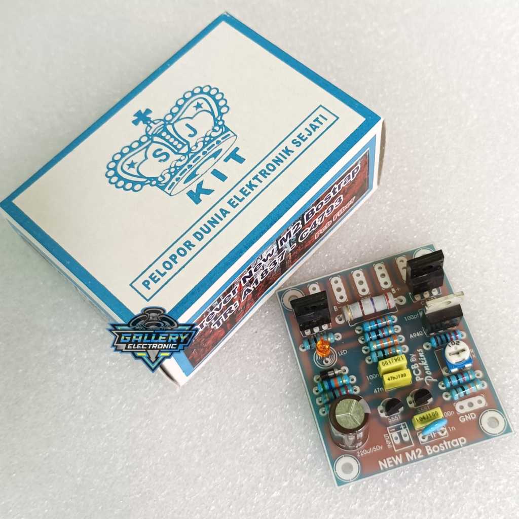 Kit Driver M2 Bostrap Cabe Rawit PCB Fiber FR4 Komponen Original