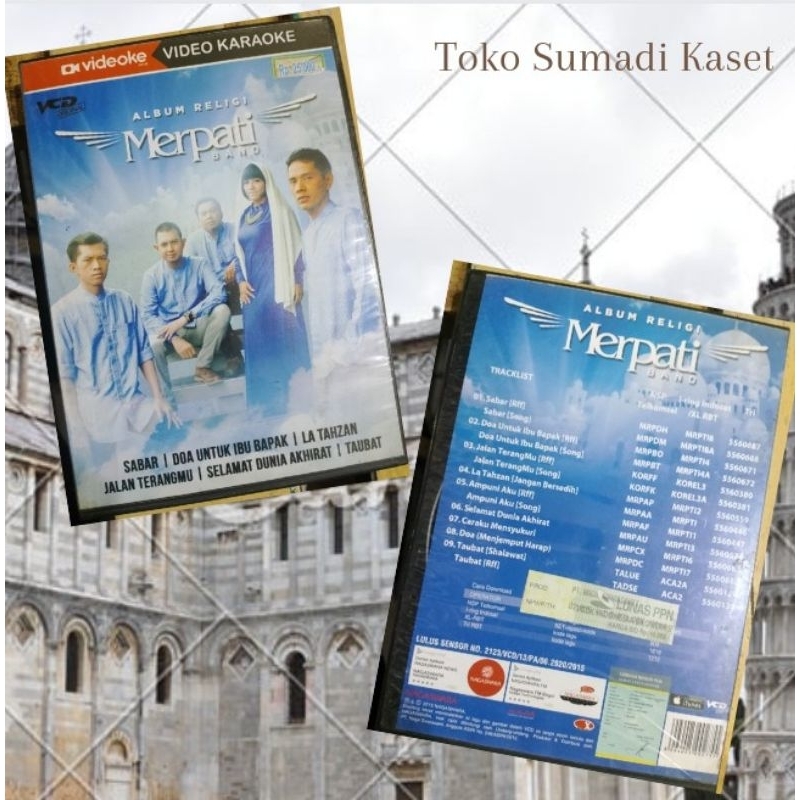 VCD pop album religi merpati band