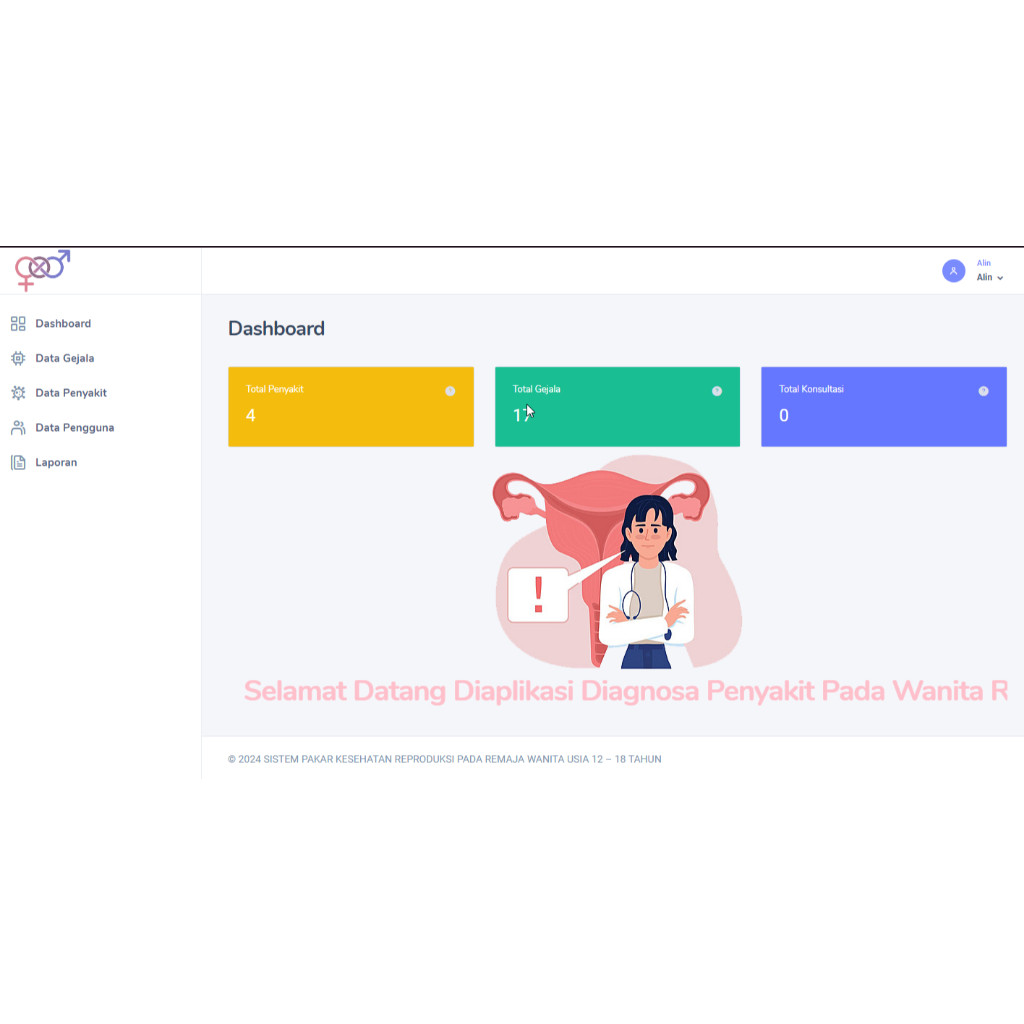 Source Code Sistem Pakar Penyakit Reproduksi Metode CASE BASED REASONING (CBR) DAN CERTAINTY FACTOR 