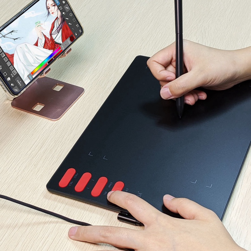 KI3 Drawing Graphic Pen Tablet 7 inch VINSA T55 Dital Drawing Pad PC Laptop Smartphone Android