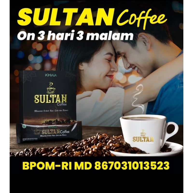 

Sultan Coffee 1 box ( 10 sachet)