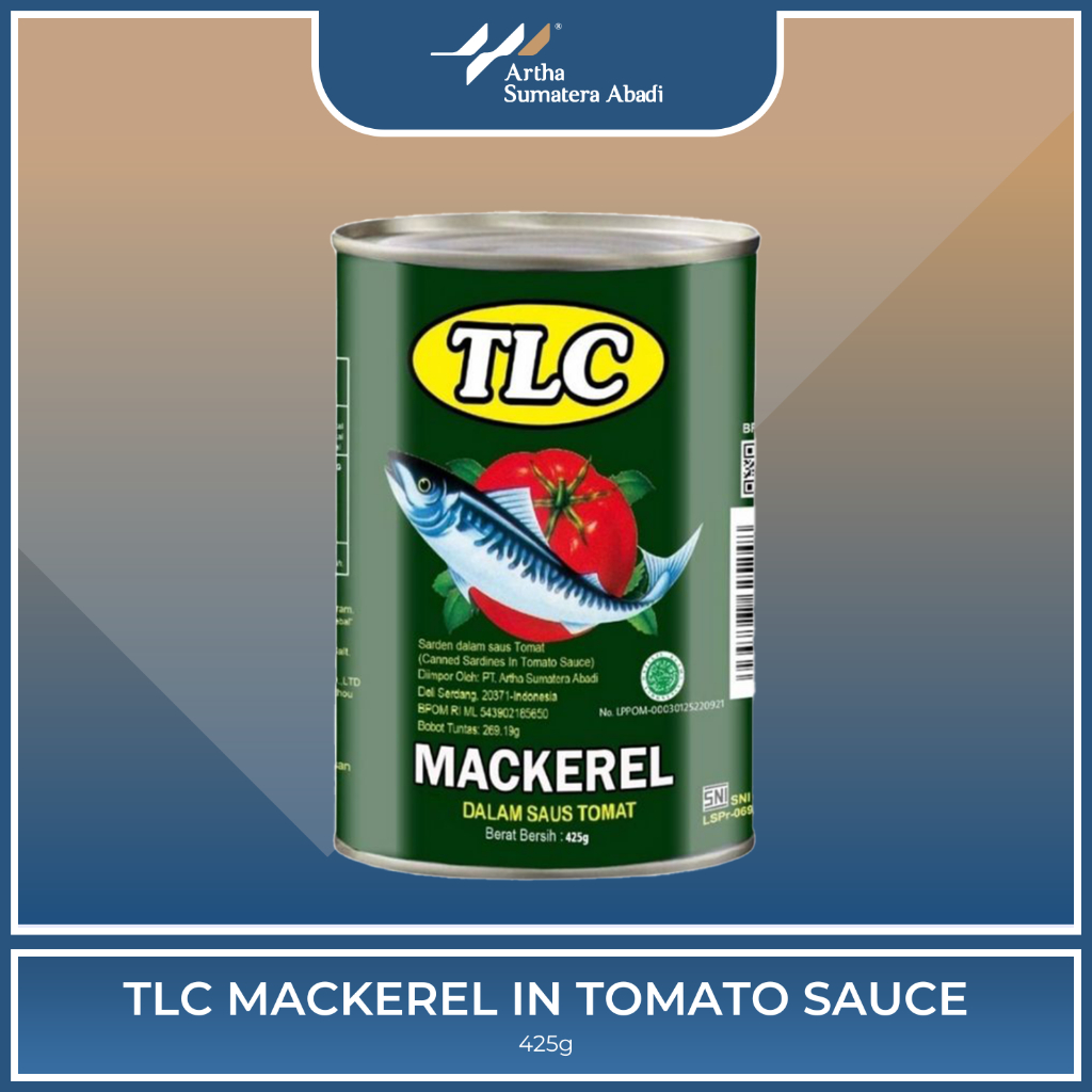 

TLC MACKAREL IN TOMATO SAUCE 425g