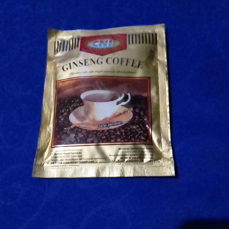 

CNI Ginseng coffee