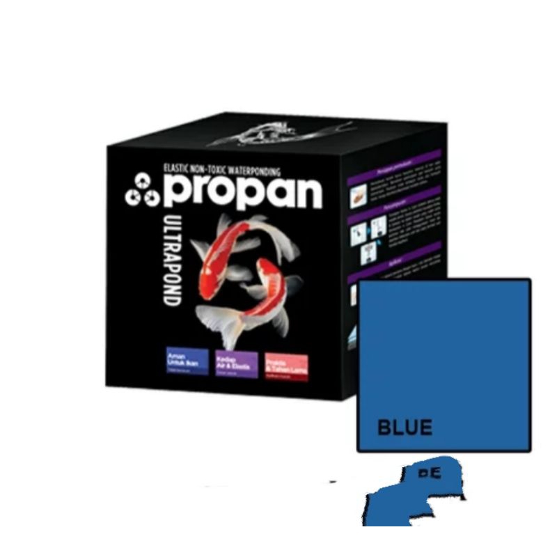 Cat kolam ikan ULTRAPOND 2,5 liter Warna Biru