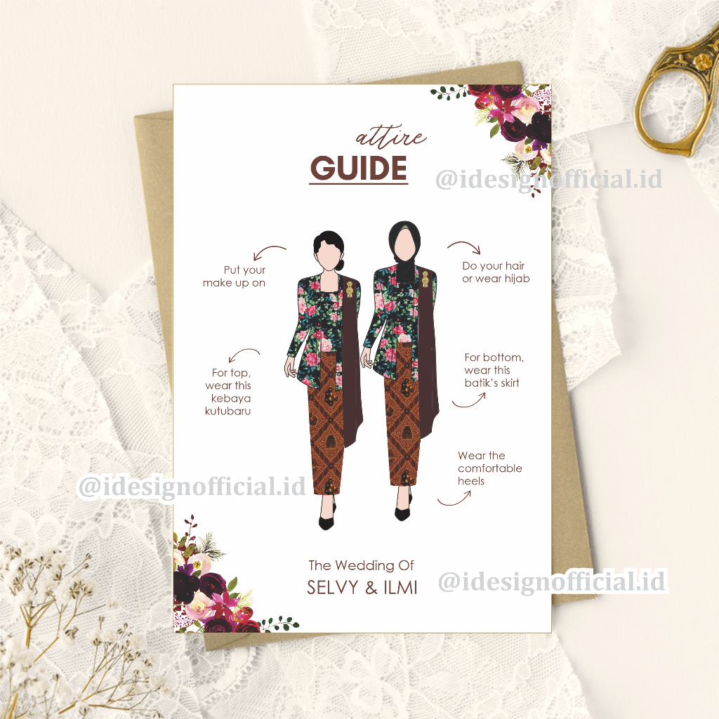 Attire Guide Bridesmaid