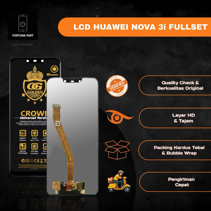 LCD HUAWEI NOVA 3i FULLSET COMPLETE