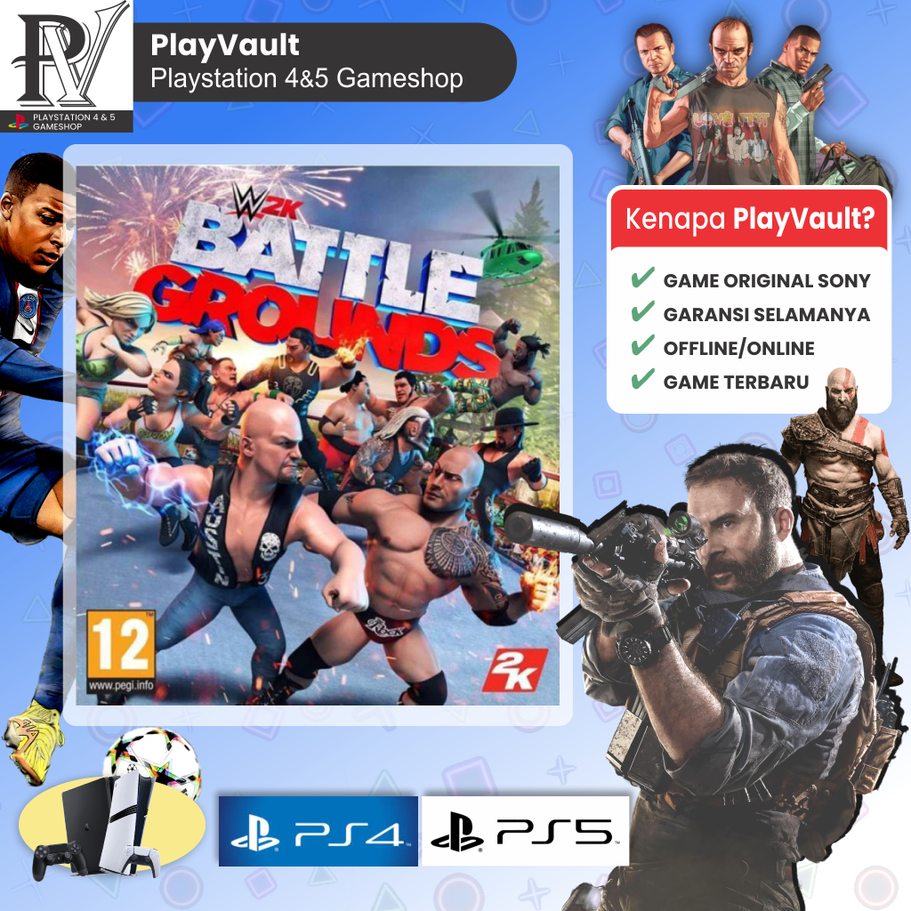 WWE 2K Battlegrounds PS4 PS5