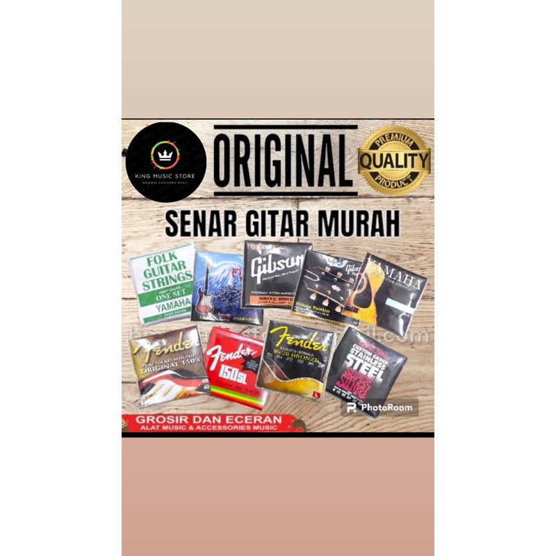 Senar Gitar Murah Senar Gitar Akustik Elektrik Gitar Senar Gitar Lokal Senar Local Murah