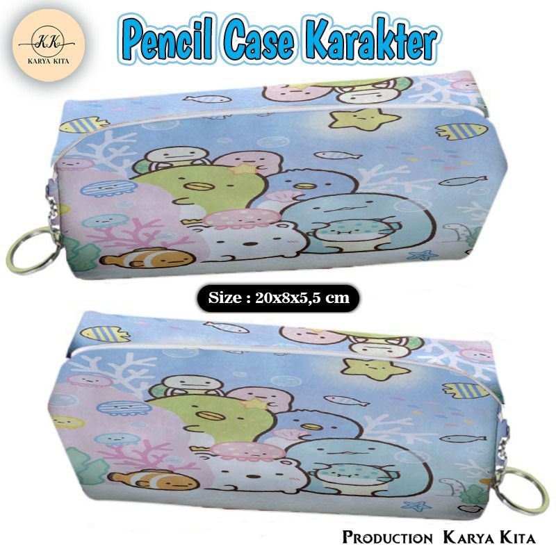 

{COD TERLARIS TEMPAT PENSIL} KOTAK PENSIL GAMBAR KARAKTER SUMIKKOGURASHI TAK02