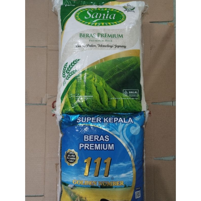 

beras 111 beras premium 111 sania atau merek lain 10kg