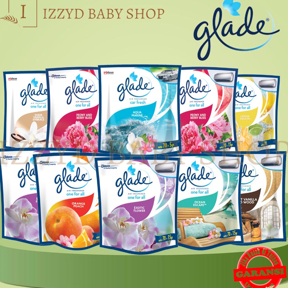 Belanja Hore Glade refill gantung one for all pewangi mobil dan ruangan