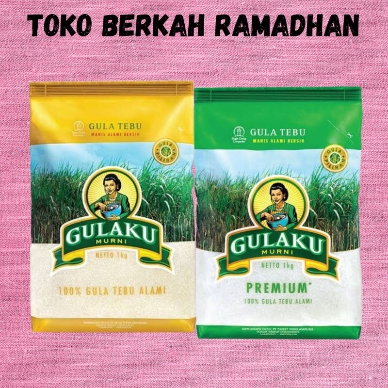 

GULA PUTIH PREMIUM GULAKU KEMASAN 1KG