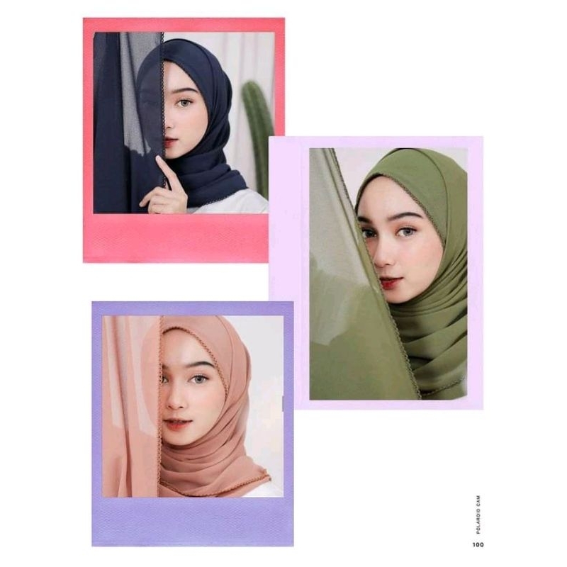 Pashmina Crochet Pashmina Ceruty Pashmina Picot