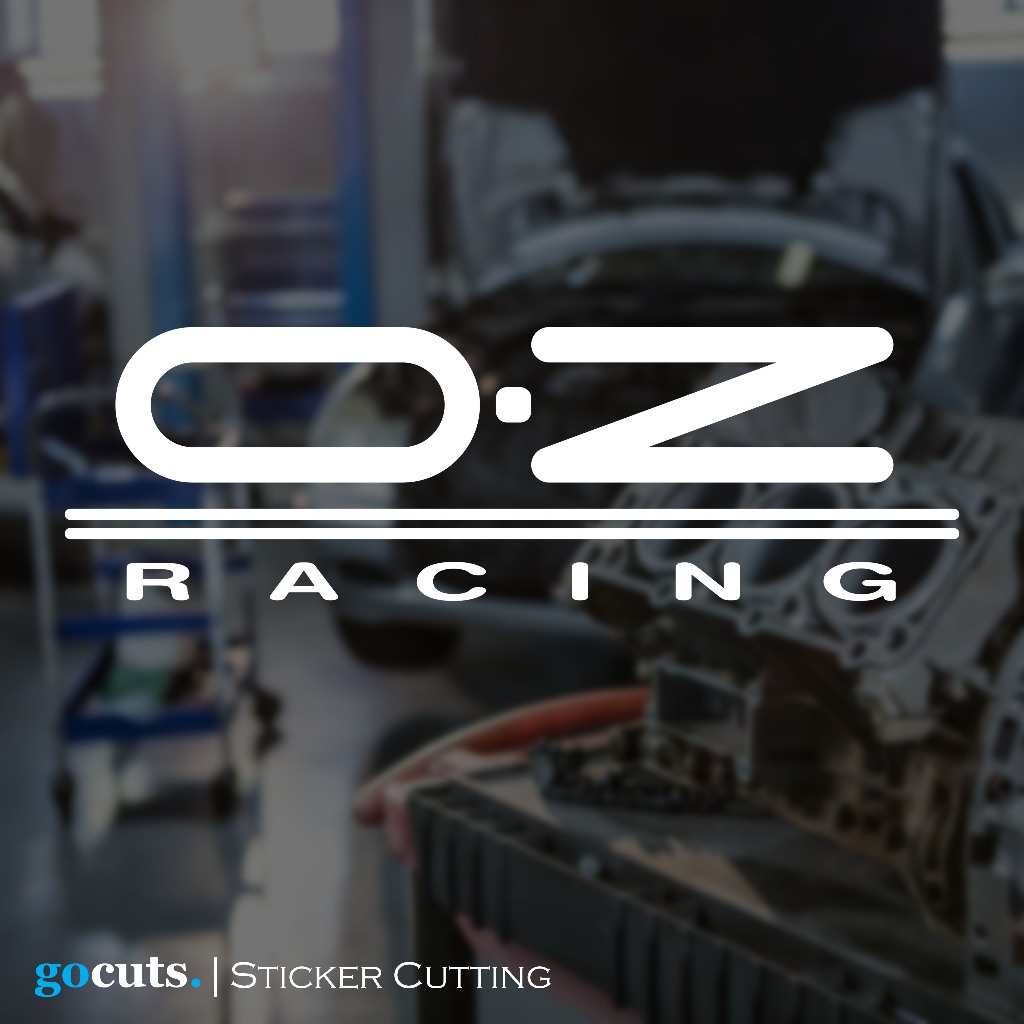 

Stiker OZ RACING Cutting Sticker Mobil Motor Custom