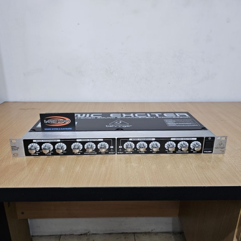 SONIC EXCITER BEHRINGER SX3040 ORIGINAL Audio Prosessor Stereo sound Enhancer BBE