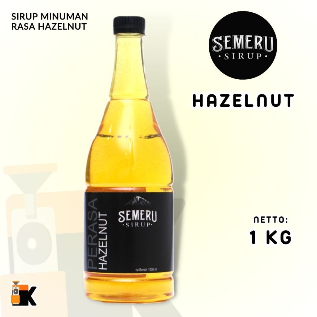 

Kieta Roastery - Syrup Semeru Hazelnut 1100ml