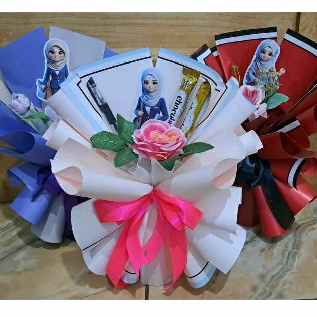 

BOUQUET SPESIAL HARI GURU - BUKET HARI GURU - ALFARA BOUQUET KEBUMEN