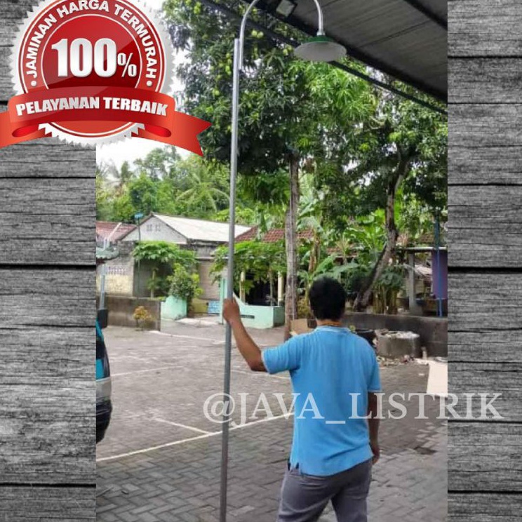 Promo Menarik Tiang lampu jalan 3 meter FULLSET  TiangKappitingan
