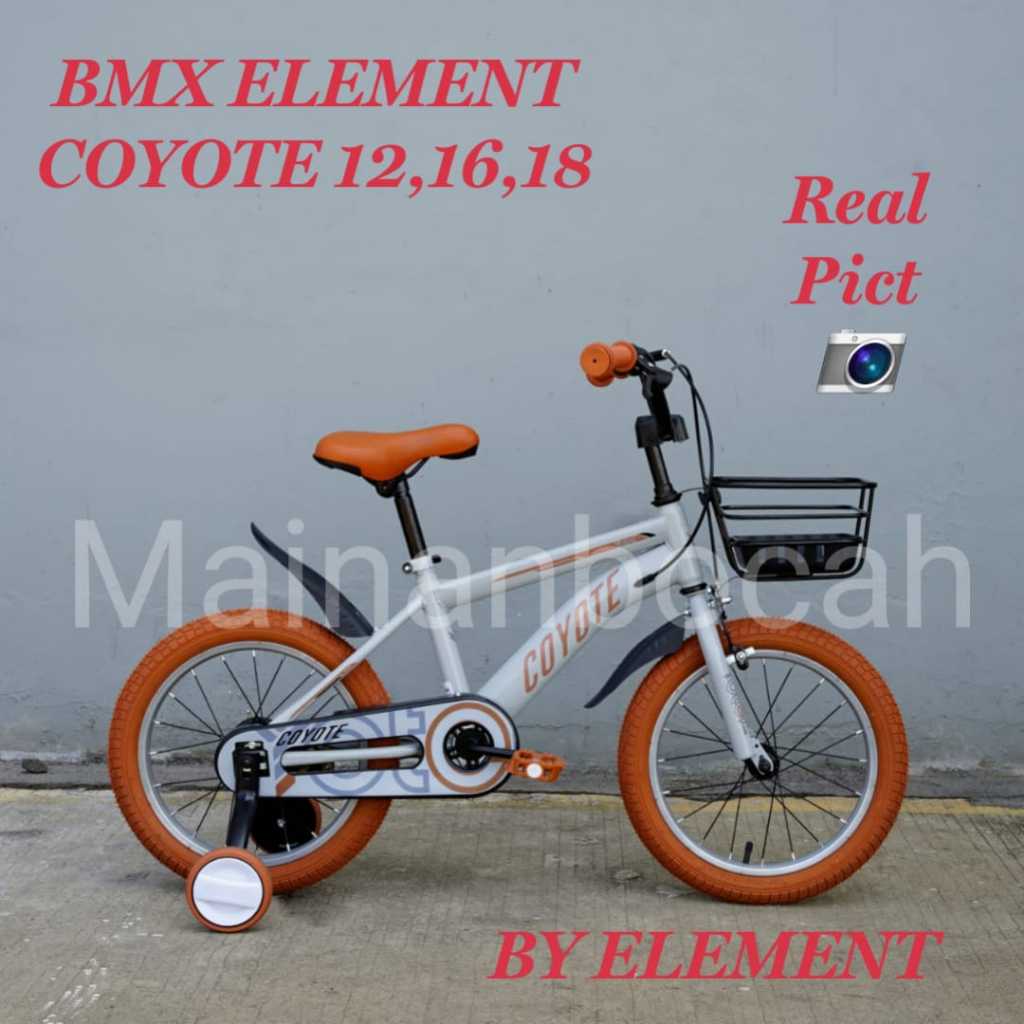 [ BONUS BELL] TERMURAH sepeda anak bmx 16inch element coyote yotel xone sepeda anak laki laki dan pe