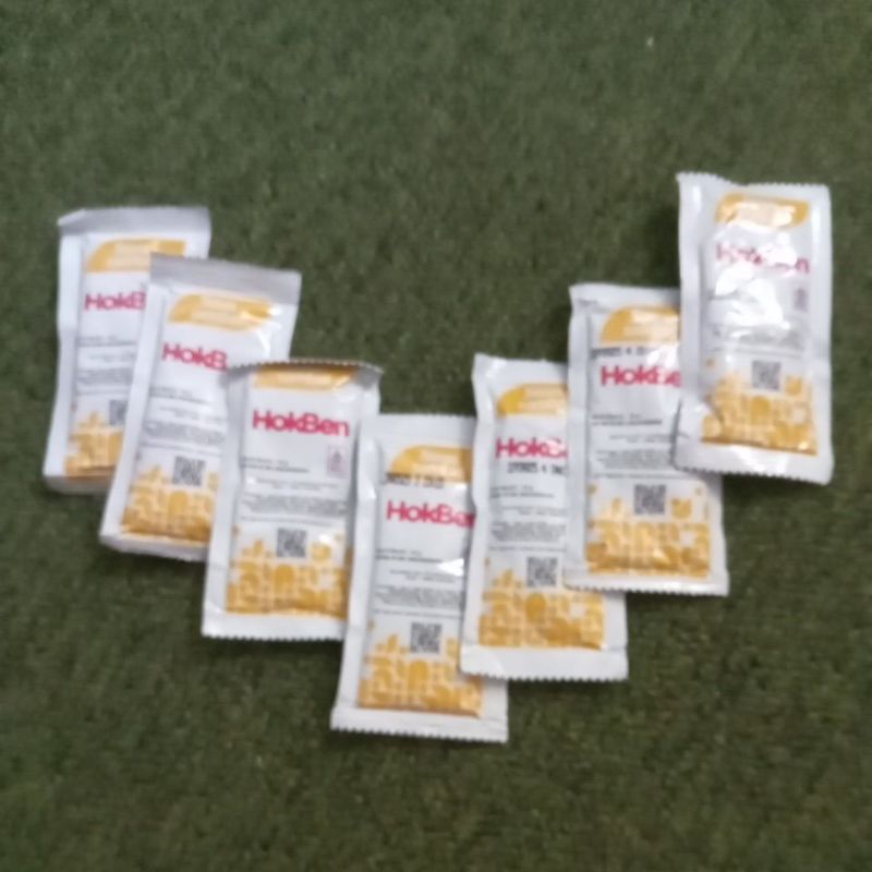 

HOKBEN Saus Sambal Berat Bersih 10g BPOM RI Sertifikasi Halal