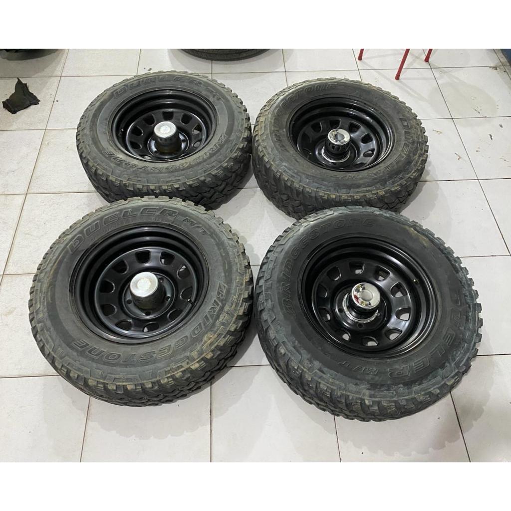 VELG SECOND DAYTONA R16X8 BAUT 5X139 PLUS BAN 225 75 R16