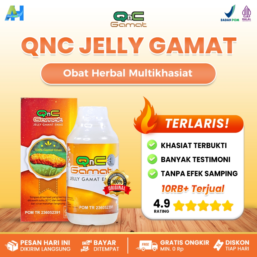 Obat kista - obat kista ovarium - obat kista herbal - obat kista coklat - Qnc Jelly Gamat Original
