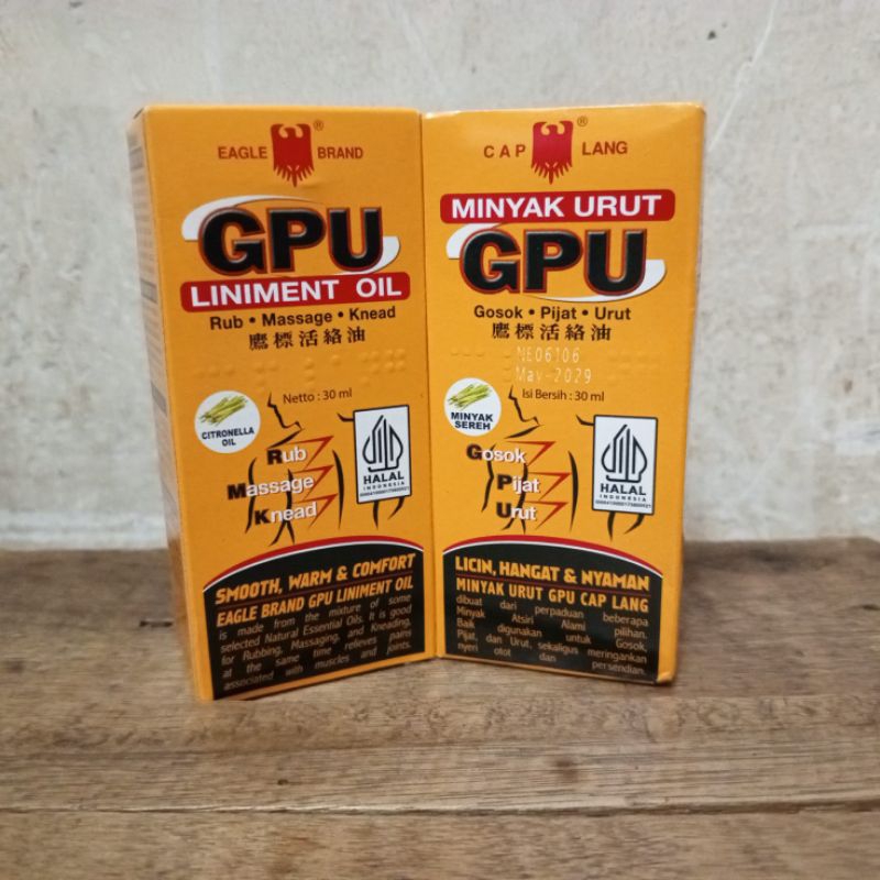 GPU minyak gosok