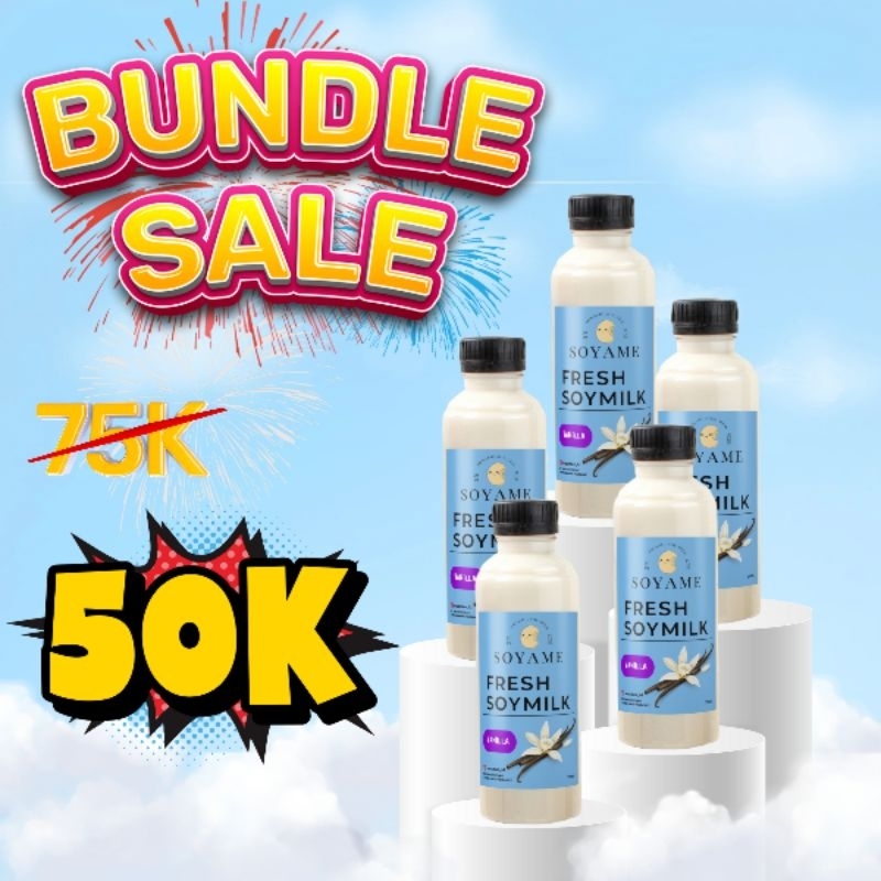 

PROMO BUNDLE 5 Bottle SWEET VANILLA - 250ml