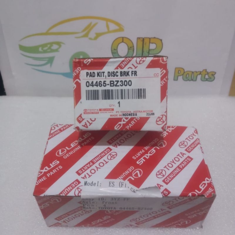 Brake pad kampas rem depan all new Avanza 04465-BZ300