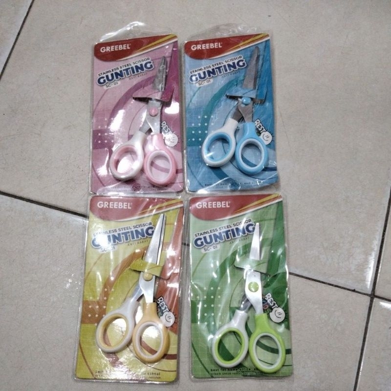 

Gunting stainless greebel anti karat SC-01