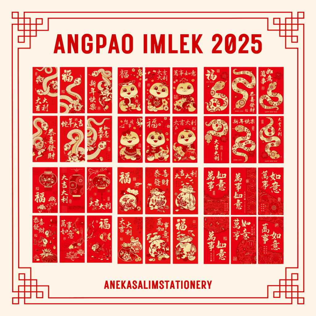 

Anekasalim - ANGPAO IMLEK 2025 PANJANG ISI 6 LEMBAR